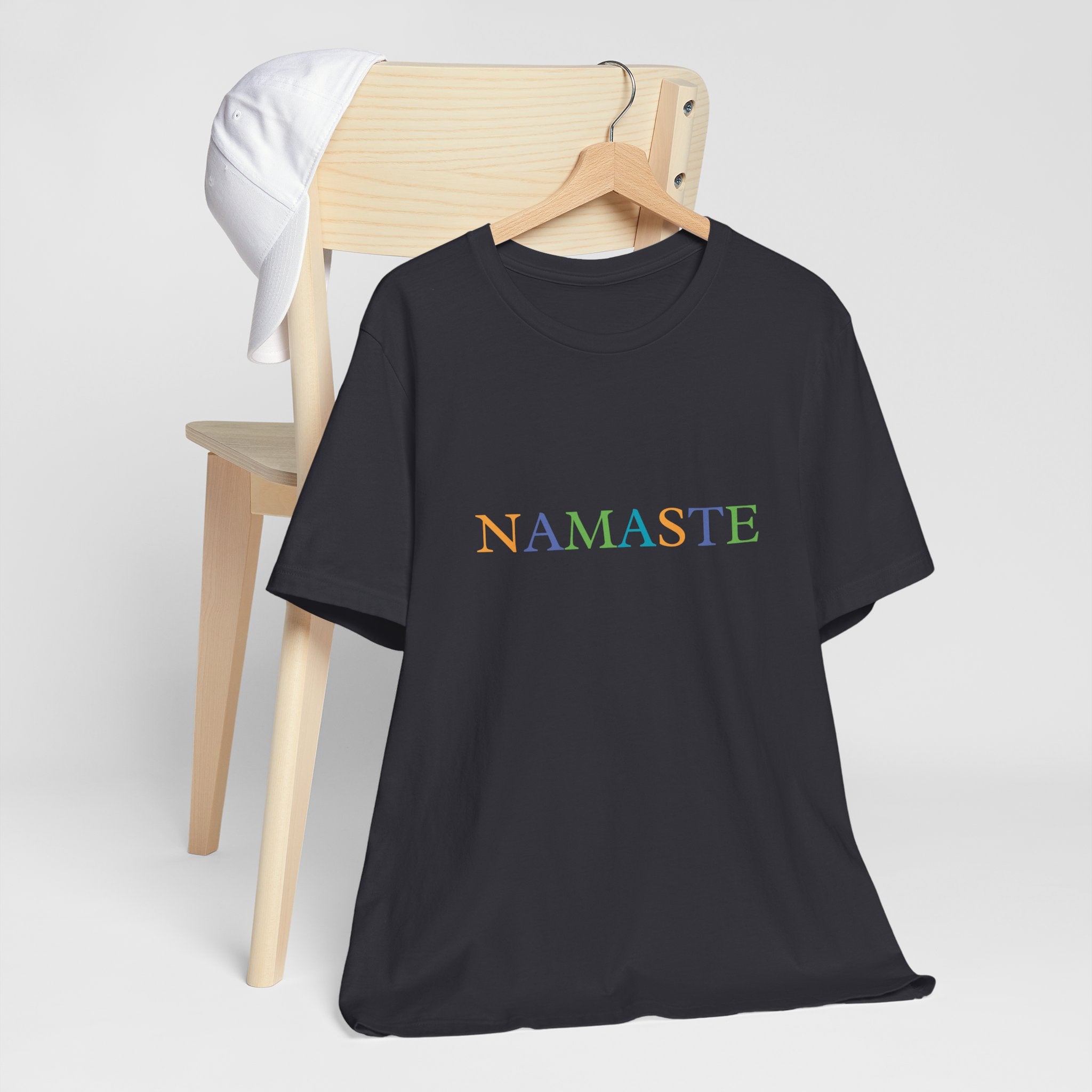 Tramunquiero NAMASTE Camiseta Unisex con Cuello Redondo