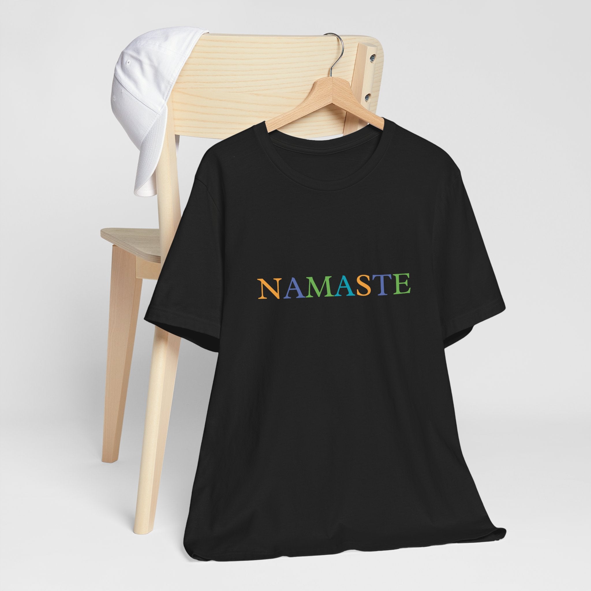 Tramunquiero NAMASTE Camiseta Unisex con Cuello Redondo